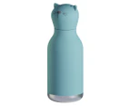 Asobu 460mL Cat Bestie Double Walled Insulated Drink Bottle - Teal