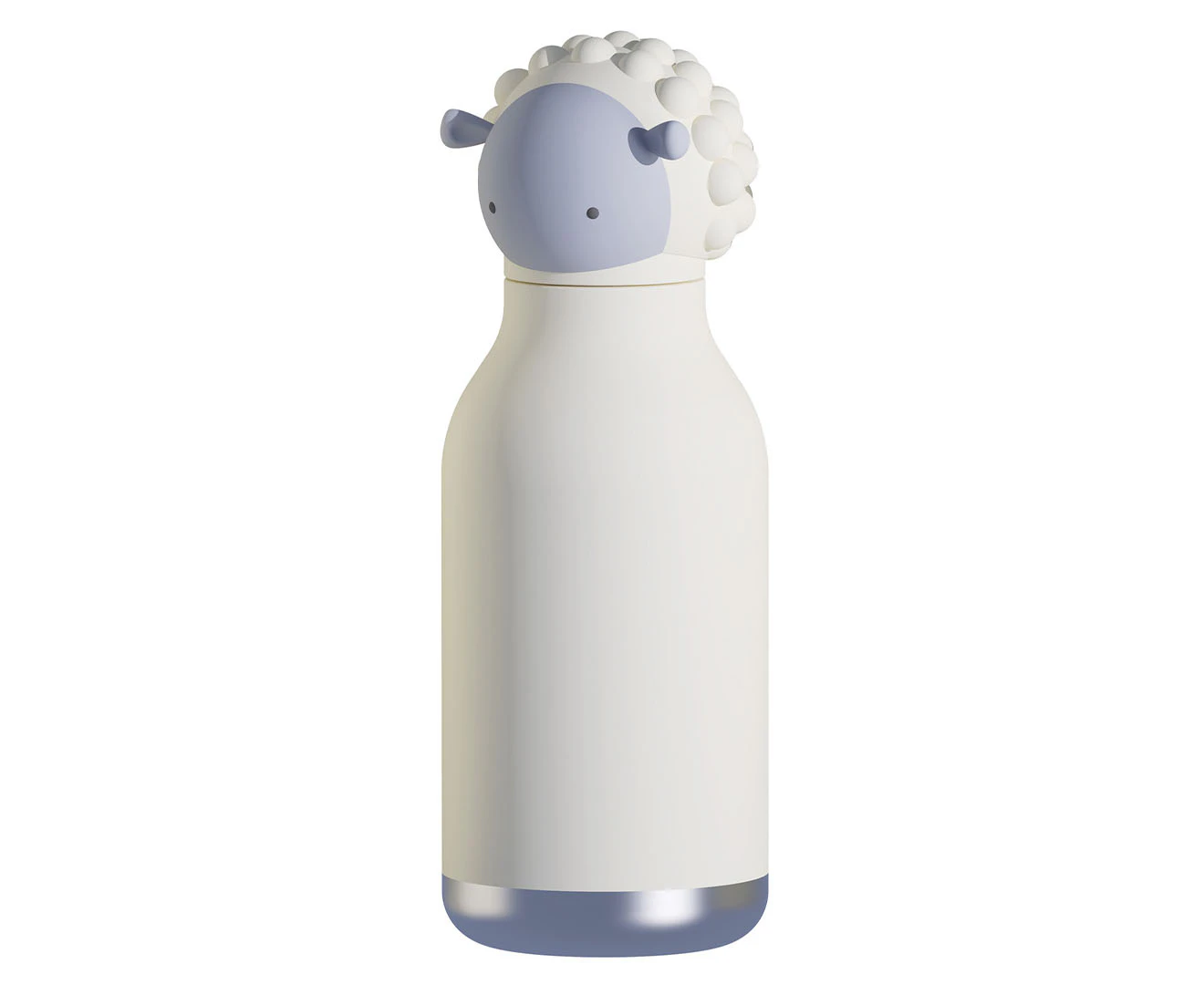 Asobu 460mL Sheep Bestie Double Walled Insulated Drink Bottle - White