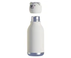 Asobu 460mL Polar Bear Bestie Double Walled Insulated Drink Bottle - White