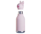 Asobu 460mL Bunny Bestie Double Walled Insulated Drink Bottle - Pink