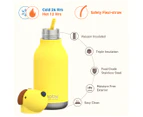 Asobu 460mL Dog Bestie Double Walled Insulated Drink Bottle - Yellow