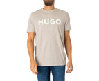 HUGO Men's Dulivio Graphic T-Shirt - Grey