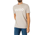 HUGO Men's Dulivio Graphic T-Shirt - Grey