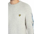 Lyle & Scott Men's Argyle Sleeve Knit - Grey