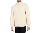 Edwin Men's Roni High Collar Knit - Beige