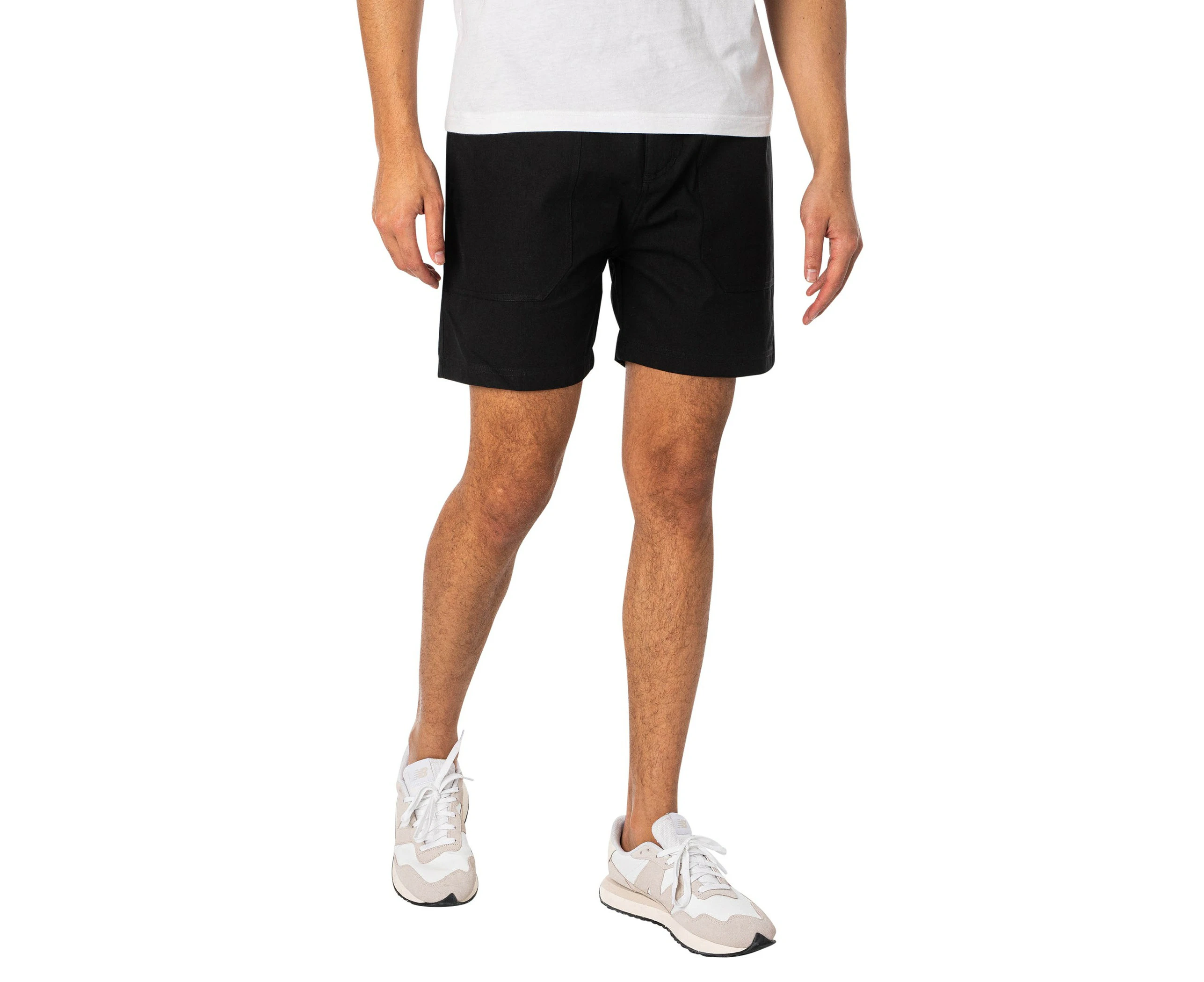 Hikerdelic Men's Worker Shorts - Black