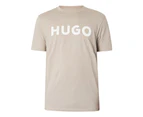 HUGO Men's Dulivio Graphic T-Shirt - Grey