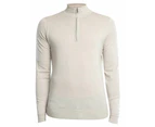 John Smedley Men's Barrow Zip Knit - Beige