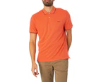 GANT Men's Tipping Pique Polo Shirt - Orange