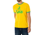 Lois Jeans Men's Ringer Graphic T-Shirt - Yellow