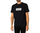 Napapijri Black Cotton T-Shirt - XL