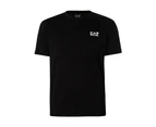 EA7 Men's Chest Logo T-Shirt - Black