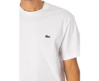 Lacoste Men's Classic Logo T-Shirt - White