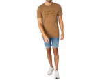 G-Star RAW Men's Distressed Originals Slim T-Shirt - Brown