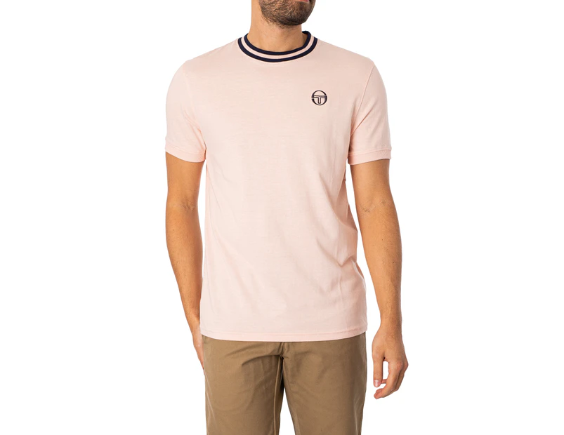 Sergio Tacchini Men's Rainer T-Shirt - Pink