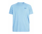 Under Armour Men's Tech Textured T-Shirt - Blue