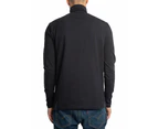 Sergio Tacchini Men's Edward Roll Neck Longsleeved T-Shirt - Black