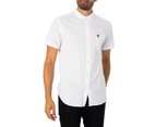 Lyle & Scott Men's Light Weight Slub Oxford Shirt - White