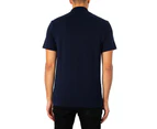 Lacoste Men's Regular Fit Cotton Blend Polo Shirt - Blue