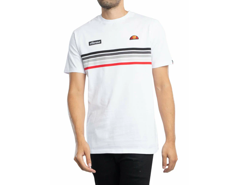 Ellesse Men's Marsella Two T-Shirt - White