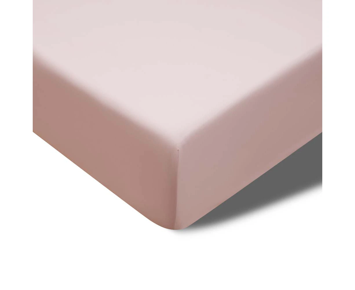 Accessorize Bedroom Collection Accessorize Bamboo Cotton Fitted Sheet Blush