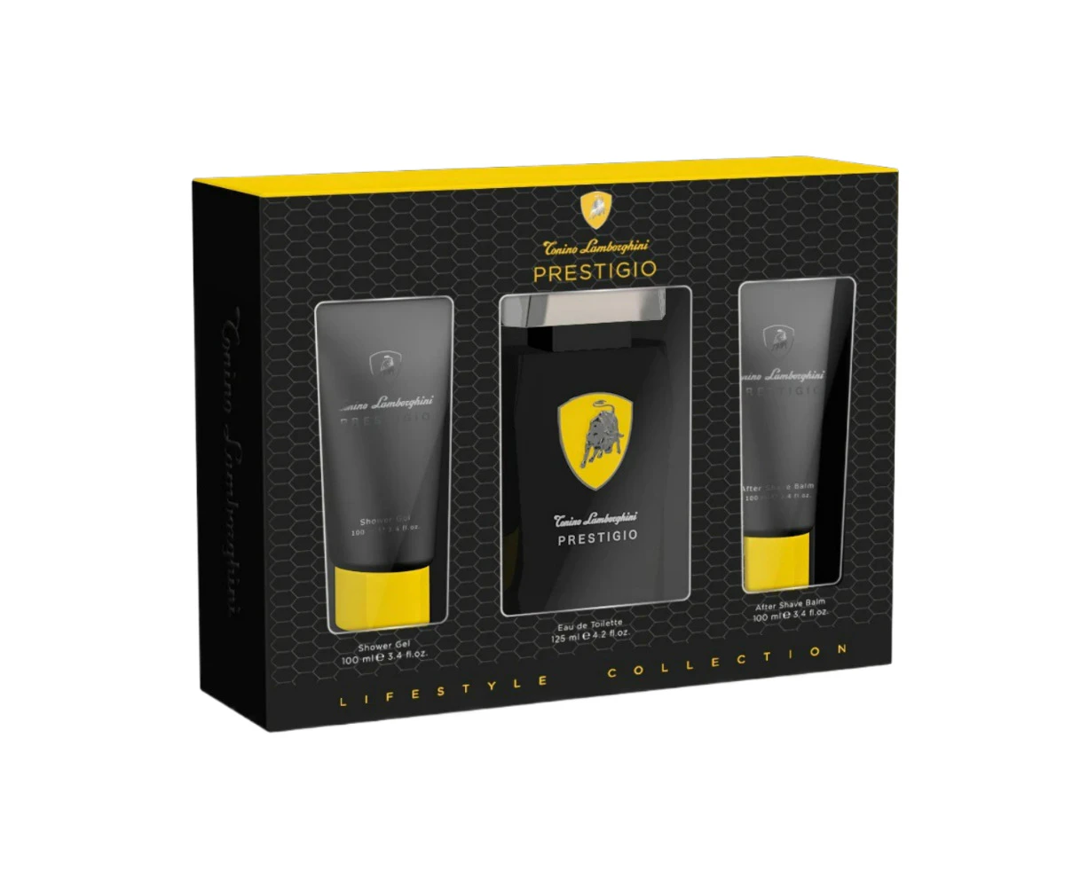 Tonino Lamborghini Prestigio 3 Piece 125ml Eau de Toilette