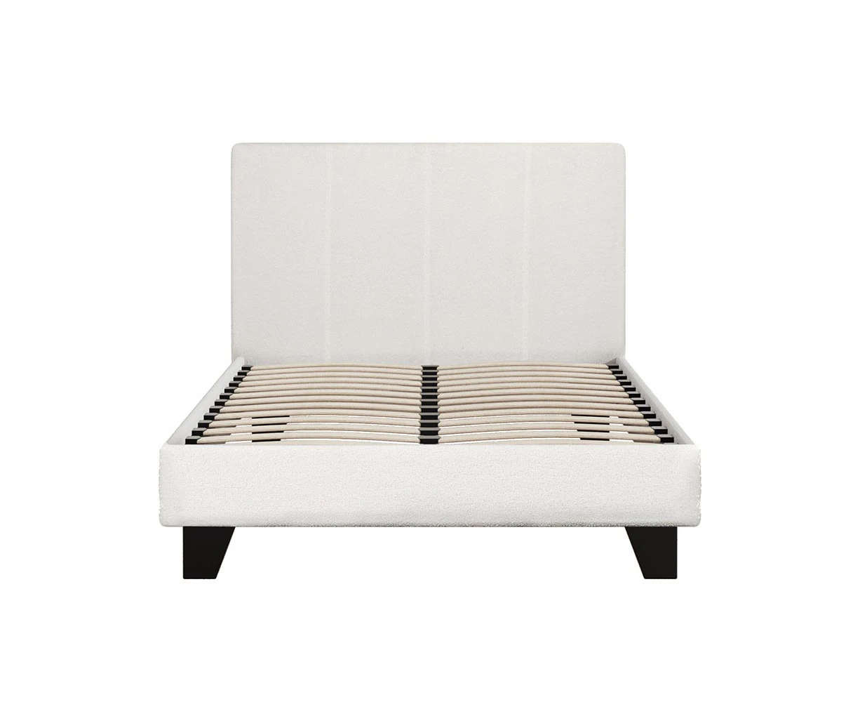 Bed Frame King Single Size Boucle