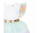 2 Piece Unicorn Costume, Ages 6-8 - Anko