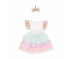 2 Piece Unicorn Costume, Ages 6-8 - Anko