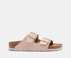 Birkenstock Unisex Arizona Birko-Flor Narrow Fit Sandals - New Beige