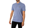 Lyle & Scott Men's Plain Polo Shirt - Blue