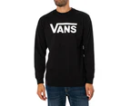 Vans Men's Classic Longsleeved T-Shirt - Black