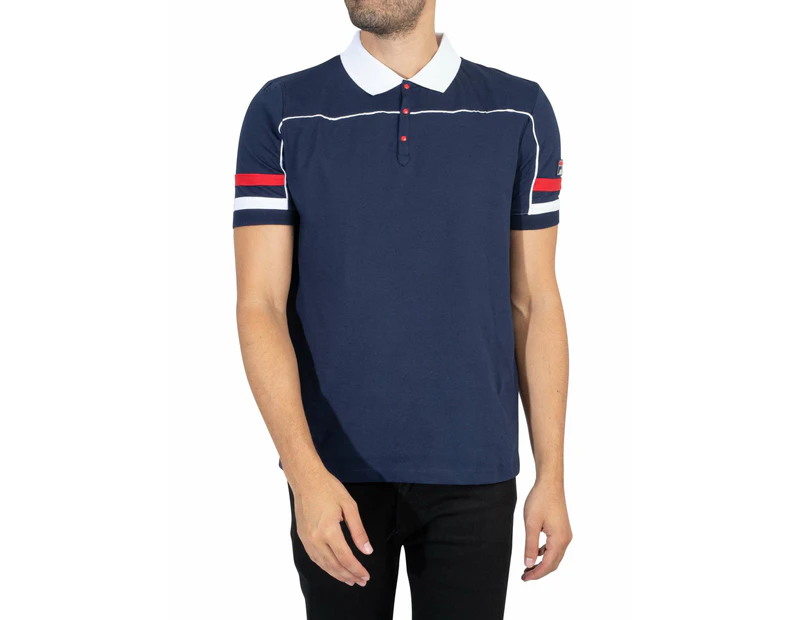 Fila Men's Grandslam Polo Shirt - Blue