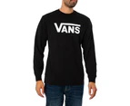 Vans Men's Classic Longsleeved T-Shirt - Black