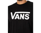 Vans Men's Classic Longsleeved T-Shirt - Black