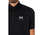 Under Armour Men's Icon Loose Polo Shirt - Black