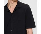 Australian Cotton Open Knit Shirt - Commons