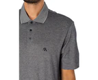 Armani Exchange Men's Marled Polo Shirt - Blue