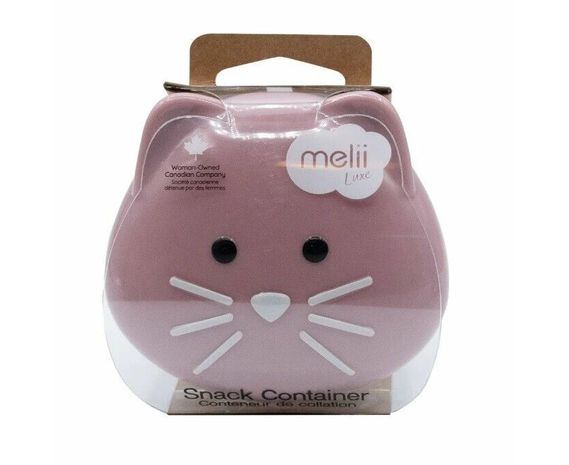 1PK Melii Animal Luxe Snack Container 232ml- Cat