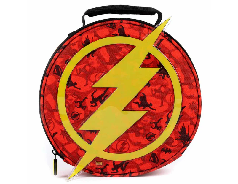 DC Comics - The Flash Logo Camouflage Round Lunchbox