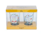 Disney - Winnie the Pooh - Piglet & Pooh Glass 2-Pack