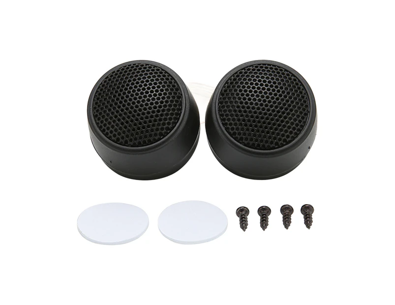 2Pcs Dome Tweeter 10W 4 Ohm High Sensitivity Great Sound Quality Loudspeaker For Car Audio Systems