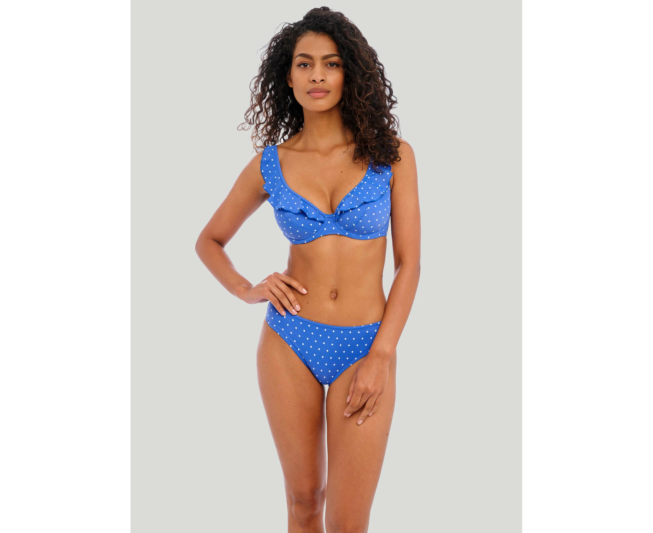 Freya Swimwear: Jewel Cove Bikini Brief  Azure