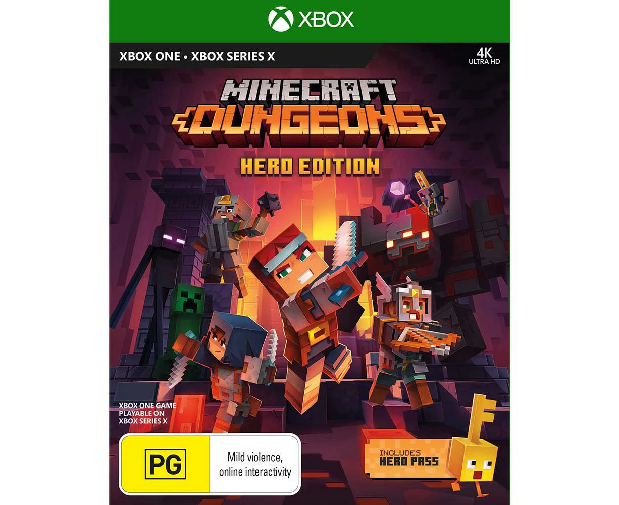 Minecraft Dungeons Hero Edition (Xbox Series X, Xbox One) - Refurbished Grade B