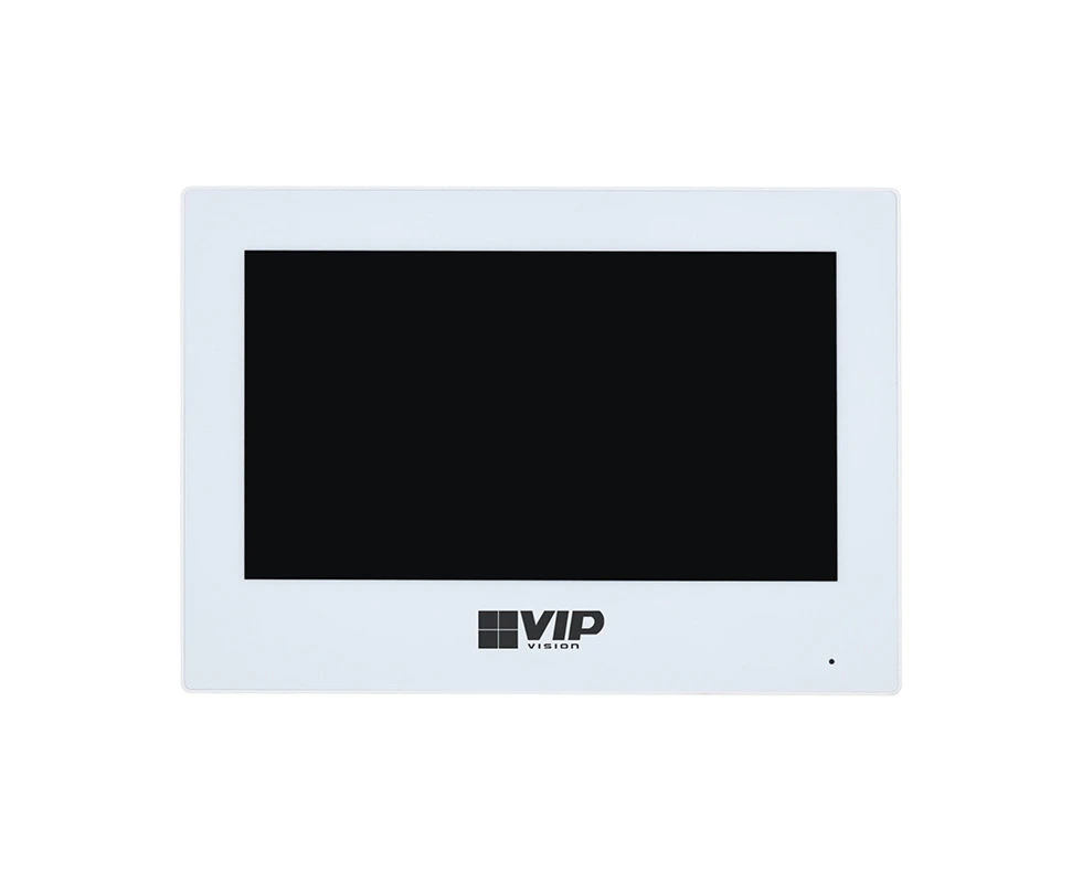 VIP Vision Residential Series Touchscreen IP Intercom Monitor (White)