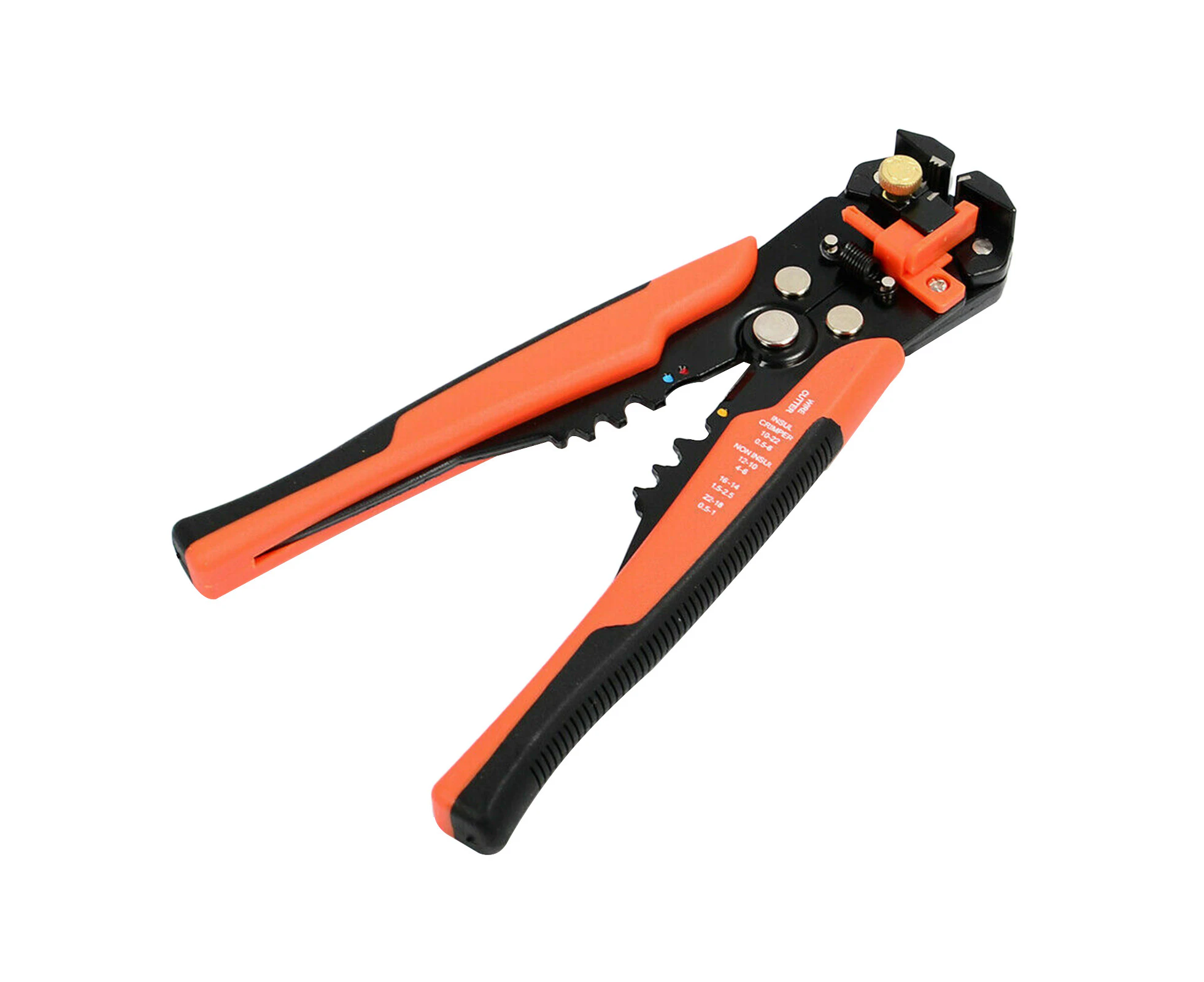 LOYOUTH 8'' Insulation Wire Stripper Cutter Crimping Tool Multi-function Automatic Cable Crimper