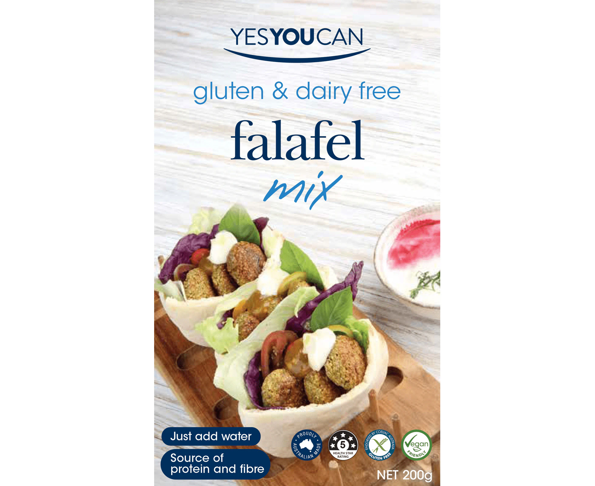 Yesyoucan Falafel Mix 200g(Pack of 6)