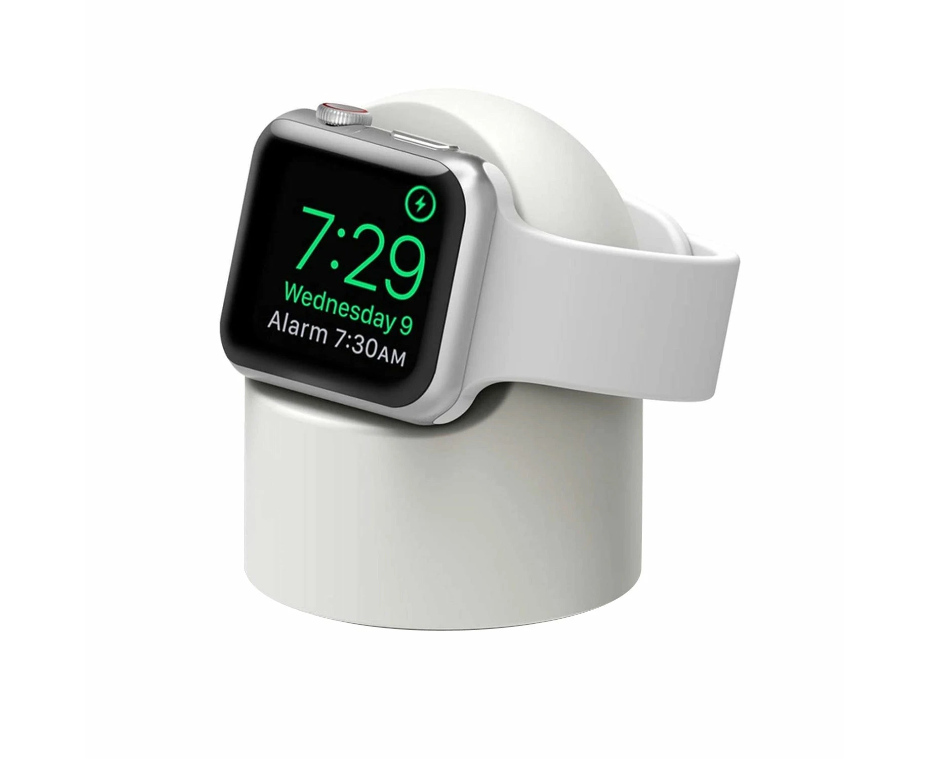 White Stand Compatible with Apple Watch Series