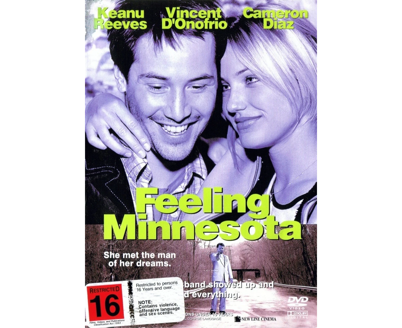 Feeling Minnesota - Rare DVD Aus Stock New