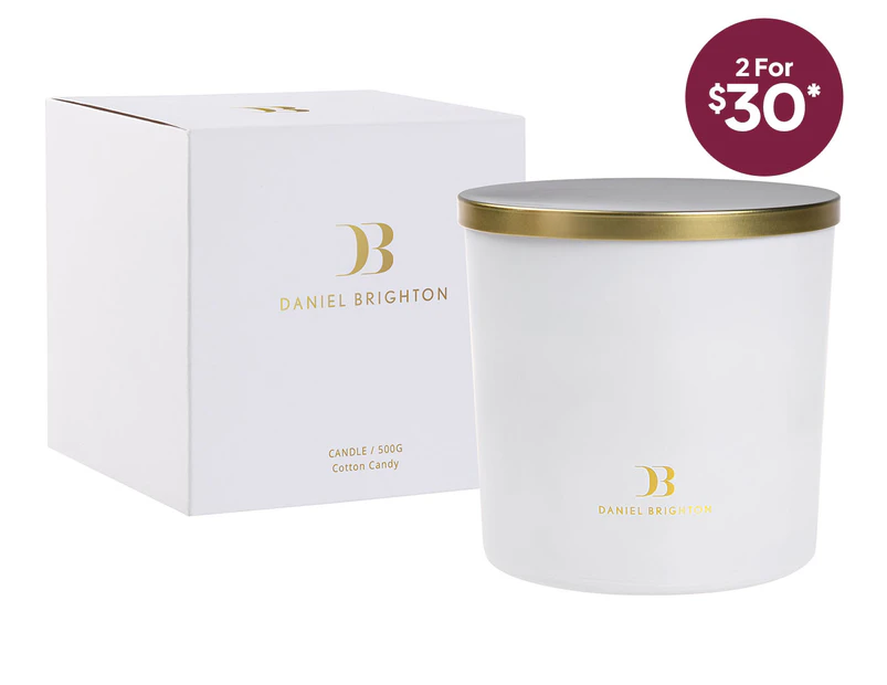 Daniel Brighton 500g Cotton Candy Classic Candle